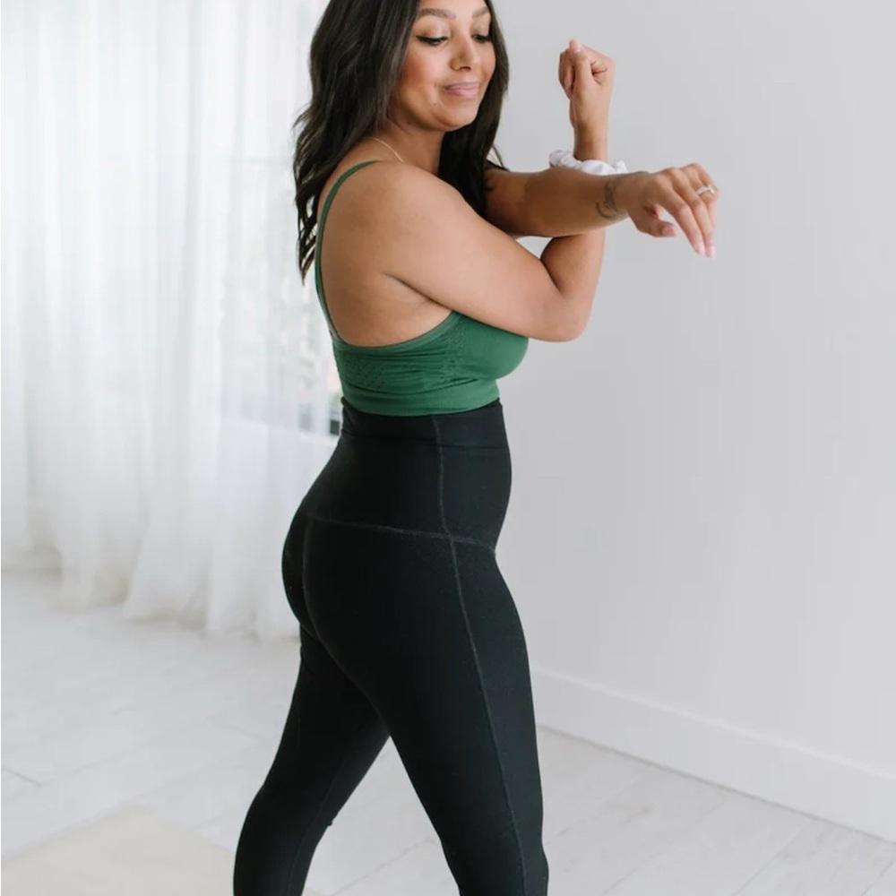 Navy Blue postpartum leggings